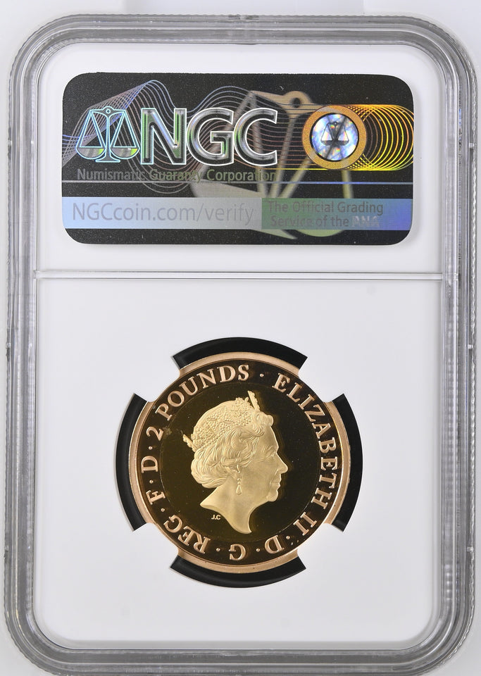 2018 GOLD PROOF £2 RAF CENTENARY LIGHTNING II PF 69 - NGC GOLD £2 - Cambridgeshire Coins
