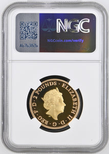 2018 GOLD PROOF £2 RAF CENTENARY SPITFIRE PF70 ULTRA CAMEO - NGC GOLD £2 - Cambridgeshire Coins