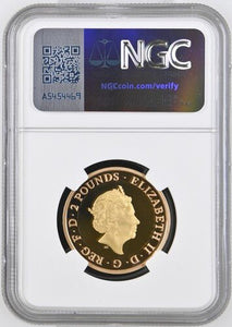 2018 GOLD PROOF £2 RAF F LIGHTNING NGC PF70 ULTRA CAMEO - NGC GOLD £2 - Cambridgeshire Coins