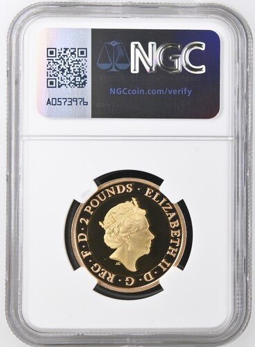 2018 GOLD PROOF £2 RAF NGC PF70 ULTRA CAMEO - NGC GOLD £2 - Cambridgeshire Coins
