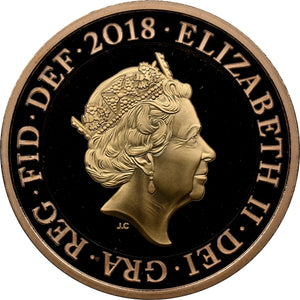 2018 GOLD PROOF TWO POUNDS WWI ARMISTICE 100TH ANNIVERSARY (NGC) PF69 ULTRA CAMEO - NGC GOLD COINS - Cambridgeshire Coins