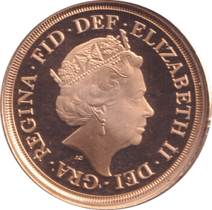 2018 GOLD QUARTER SOVEREIGN ( PROOF ) - QUARTER SOVEREIGN - Cambridgeshire Coins