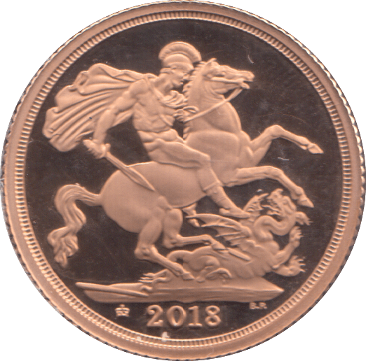 2018 GOLD SOVEREIGN ( PROOF ) - SOVEREIGN - Cambridgeshire Coins