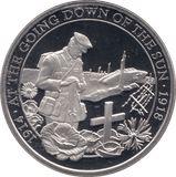 2018 HALF CROWN AT THE GOING DOWN OF THE SUN GIBRALTAR - WORLD COINS - Cambridgeshire Coins
