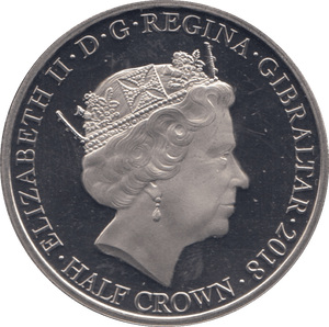 2018 HALF CROWN AT THE GOING DOWN OF THE SUN - WORLD COINS - Cambridgeshire Coins