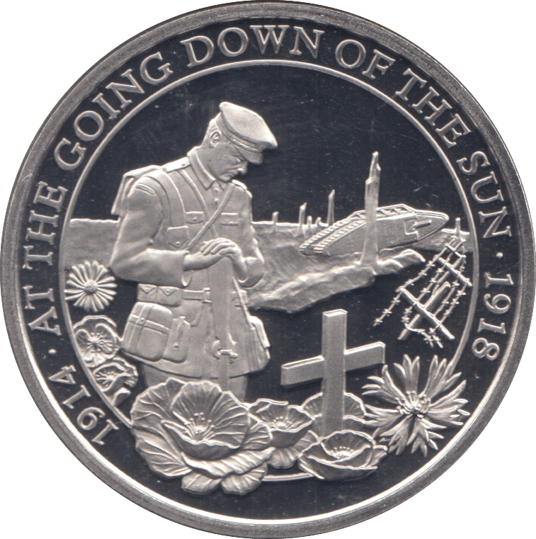 2018 HALF CROWN AT THE GOING DOWN OF THE SUN - WORLD COINS - Cambridgeshire Coins