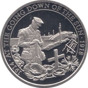 2018 HALF CROWN AT THE GOING DOWN OF THE SUN - WORLD COINS - Cambridgeshire Coins