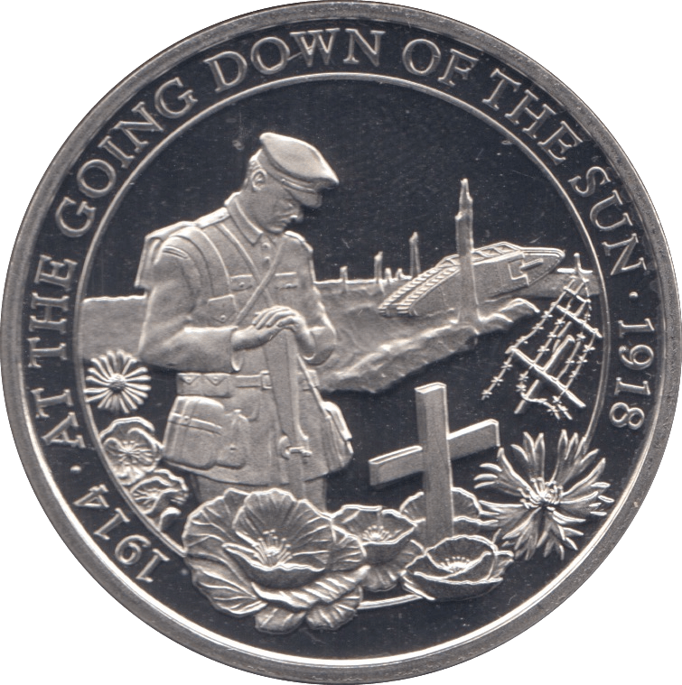 2018 HALF CROWN AT THE GOING DOWN OF THE SUN - WORLD COINS - Cambridgeshire Coins