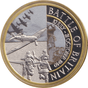 2018 HISTORIC BATTLES OF OUR TIME - BATTLE OF BRITAIN - WORLD COINS - Cambridgeshire Coins