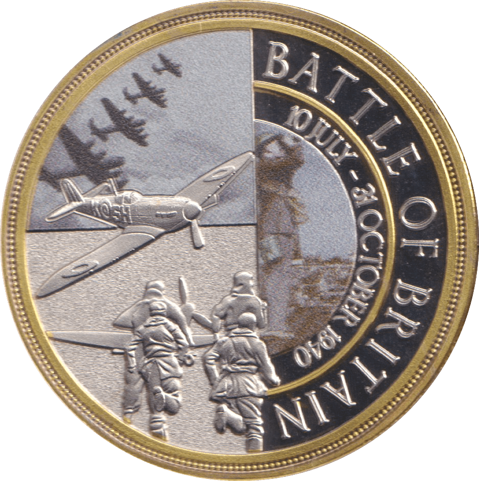 2018 HISTORIC BATTLES OF OUR TIME - BATTLE OF BRITAIN - WORLD COINS - Cambridgeshire Coins