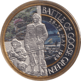2018 HISTORIC BATTLES OF OUR TIME - BATTLE OF GOOSE GREEN - WORLD COINS - Cambridgeshire Coins