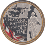 2018 HISTORIC BATTLES OF OUR TIME - BATTLE OF GOOSE GREEN - WORLD COINS - Cambridgeshire Coins