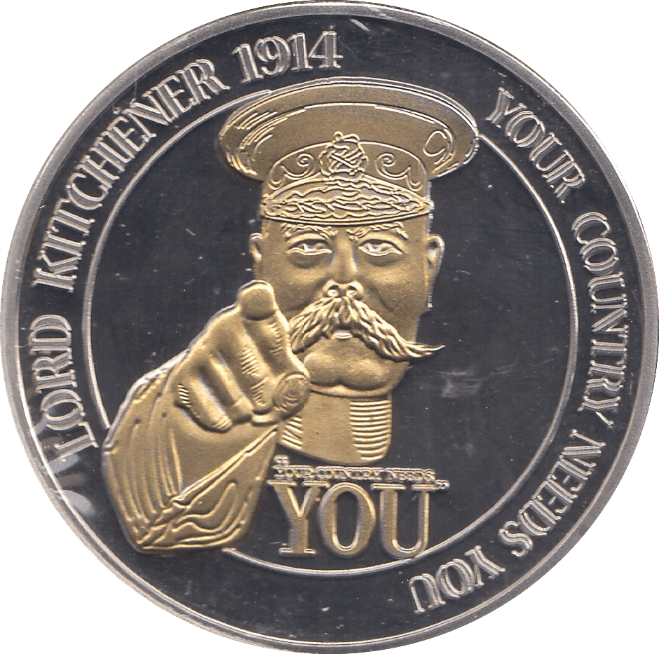2018 LORD KITCHENER MEDALLION - MEDALS & MEDALLIONS - Cambridgeshire Coins