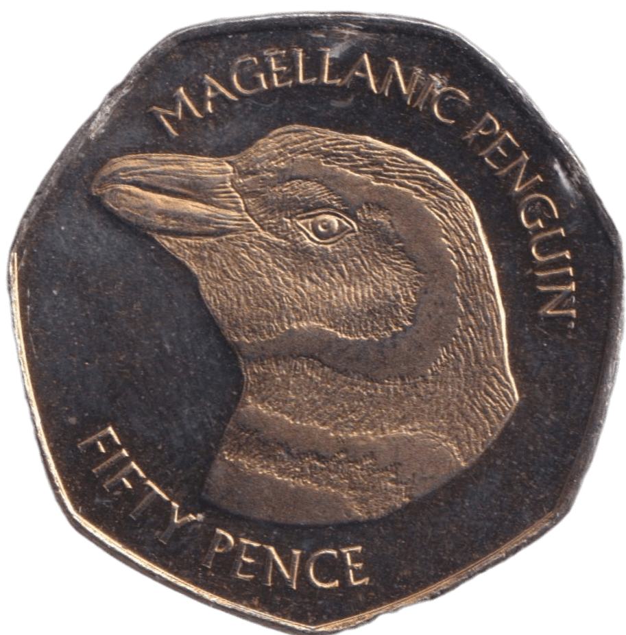 2018 MAGELLANIC PENGUIN 50P FALKLAND ISLANDS - 50p BU - Cambridgeshire Coins