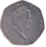 2018 MAGELLANIC PENGUIN 50P FALKLAND ISLANDS - 50p BU - Cambridgeshire Coins