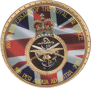 2018 MEDALLION RAF 100 YEARS - WORLD COINS - Cambridgeshire Coins
