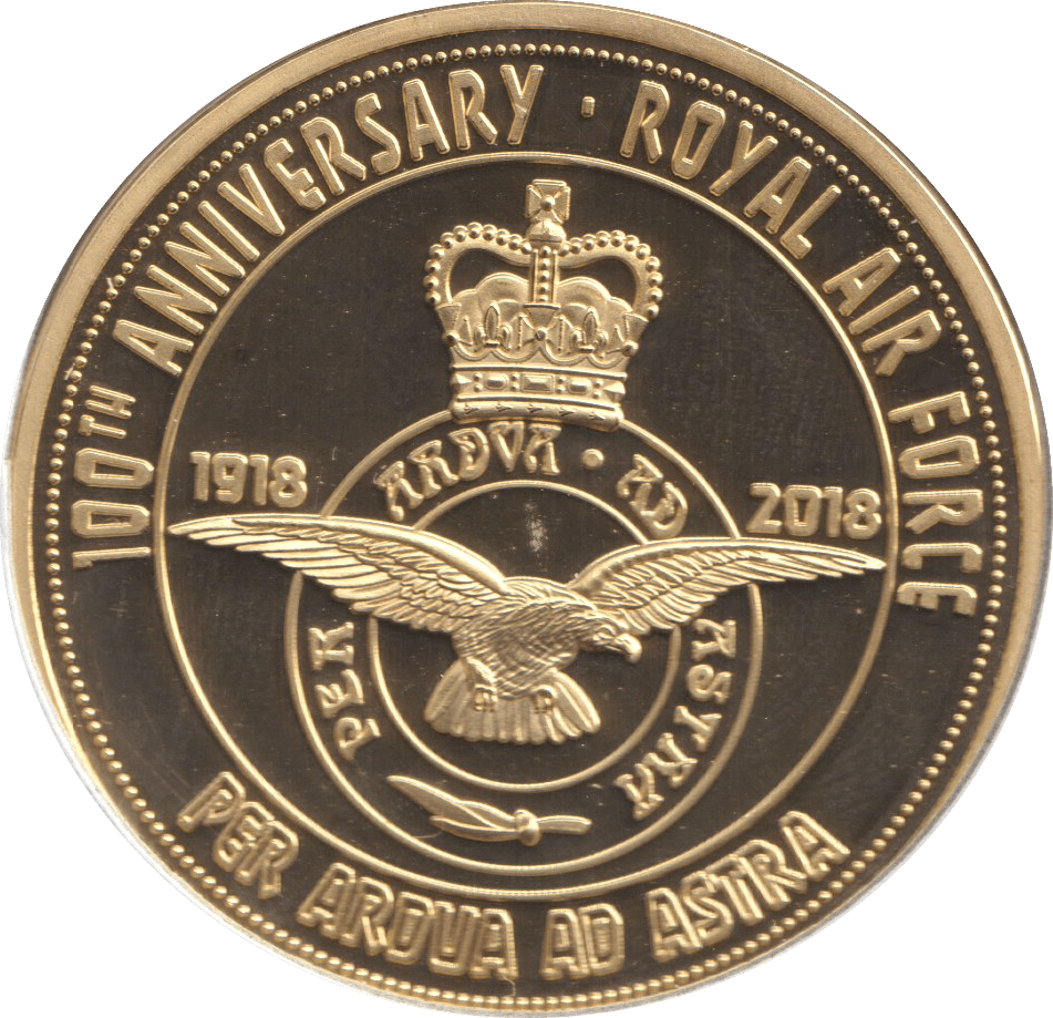 2018 MEDALLION RAF 100 YEARS - WORLD COINS - Cambridgeshire Coins