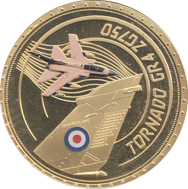 2018 MEDALLION RAF - TORNADO GR4 ZG750 - Silver Proof - Cambridgeshire Coins