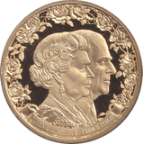 2018 MEDALLION ROYAL COUPLE QUEEN ELIZABETH II & PRINCE PHILIP - MEDALS & MEDALLIONS - Cambridgeshire Coins