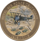 2018 ONE CROWN 100TH ANNIVERSARY OF ROYAL AIR FORCE ISLE OF MAN - WORLD COINS - Cambridgeshire Coins