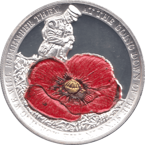 2018 ONE CROWN AT THE GOING DOWN OF THE SUN GIBRALTAR - WORLD COINS - Cambridgeshire Coins