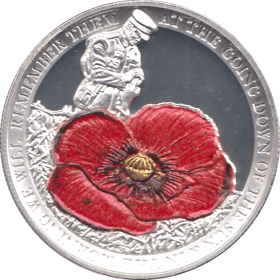 2018 ONE CROWN AT THE GOING DOWN OF THE SUN GIBRALTAR - WORLD COINS - Cambridgeshire Coins