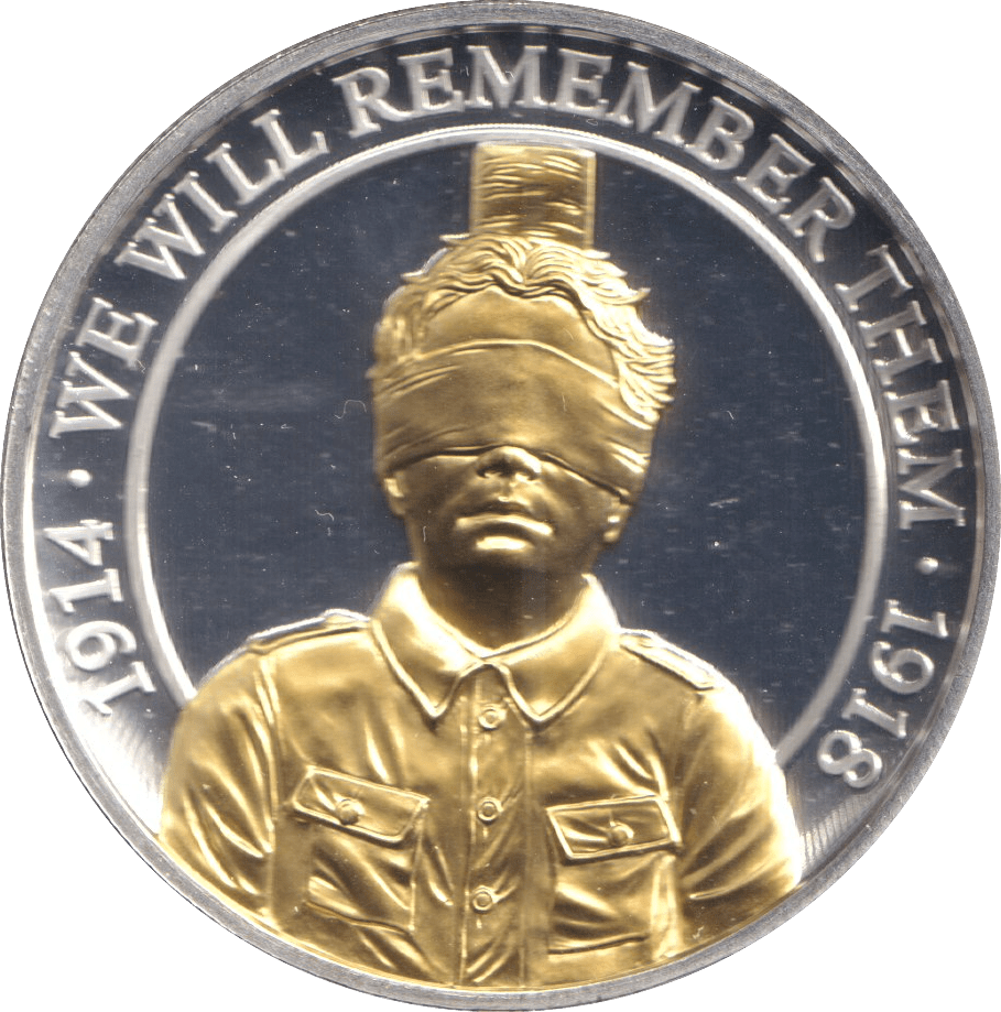 2018 ONE CROWN GIBRALTAR WE WILL REMEMBER THEM 1 - WORLD COINS - Cambridgeshire Coins