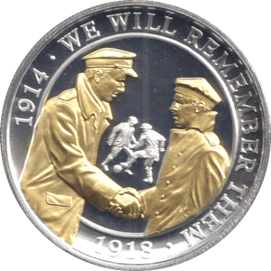 2018 ONE CROWN GIBRALTAR WE WILL REMEMBER THEM 5 - WORLD COINS - Cambridgeshire Coins