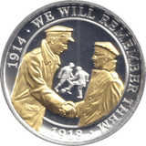 2018 ONE CROWN GIBRALTAR WE WILL REMEMBER THEM 5 - WORLD COINS - Cambridgeshire Coins