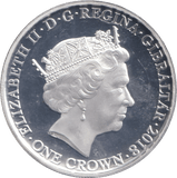 2018 ONE CROWN GIBRALTAR WE WILL REMEMBER THEM 6 - WORLD COINS - Cambridgeshire Coins