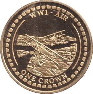 2018 ONE CROWN GIBRALTAR WW1 - AIR - WORLD COINS - Cambridgeshire Coins