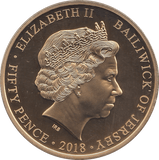 2018 ONE CROWN ISLE OF MAN - WORLD COINS - Cambridgeshire Coins