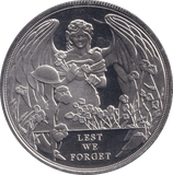 2018 ONE CROWN LEST WE FORGET GIBRALTAR - WORLD COINS - Cambridgeshire Coins
