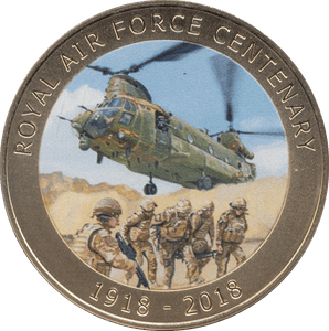 2018 ONE CROWN PROOF - LIKE ROYAL AIR FORCE CENTENARY 1918 - 2018 2 - WORLD COINS - Cambridgeshire Coins