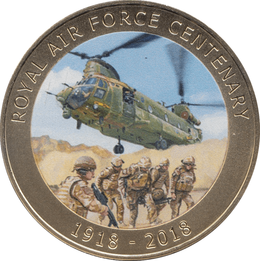 2018 ONE CROWN PROOF - LIKE ROYAL AIR FORCE CENTENARY 1918 - 2018 2 - WORLD COINS - Cambridgeshire Coins