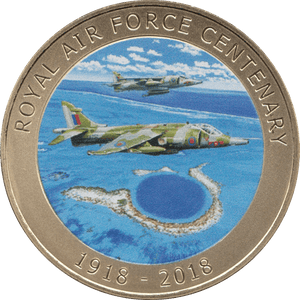 2018 ONE CROWN PROOF - LIKE ROYAL AIR FORCE CENTENARY 1918 - 2018 3 - WORLD COINS - Cambridgeshire Coins