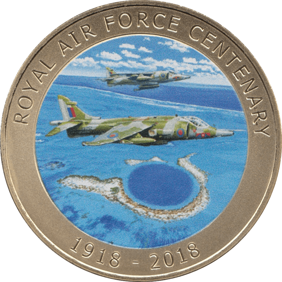 2018 ONE CROWN PROOF - LIKE ROYAL AIR FORCE CENTENARY 1918 - 2018 3 - WORLD COINS - Cambridgeshire Coins