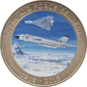 2018 ONE CROWN PROOF - LIKE ROYAL AIR FORCE CENTENARY 1918 - 2018 4 - WORLD COINS - Cambridgeshire Coins