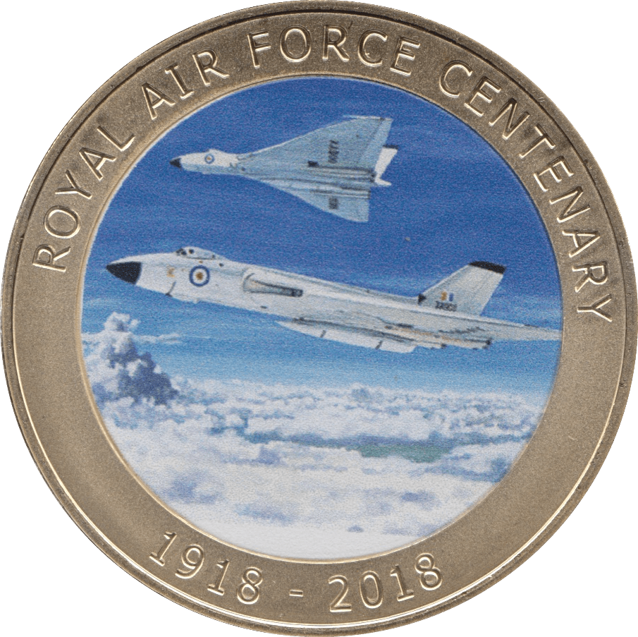 2018 ONE CROWN PROOF - LIKE ROYAL AIR FORCE CENTENARY 1918 - 2018 4 - WORLD COINS - Cambridgeshire Coins