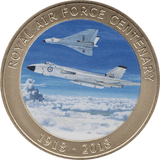 2018 ONE CROWN PROOF - LIKE ROYAL AIR FORCE CENTENARY 1918 - 2018 4 - WORLD COINS - Cambridgeshire Coins