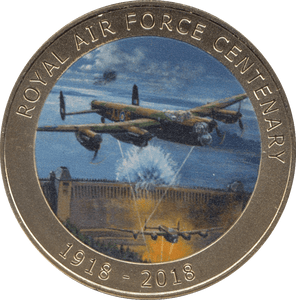 2018 ONE CROWN PROOF - LIKE ROYAL AIR FORCE CENTENARY 1918 - 2018 5 - WORLD COINS - Cambridgeshire Coins