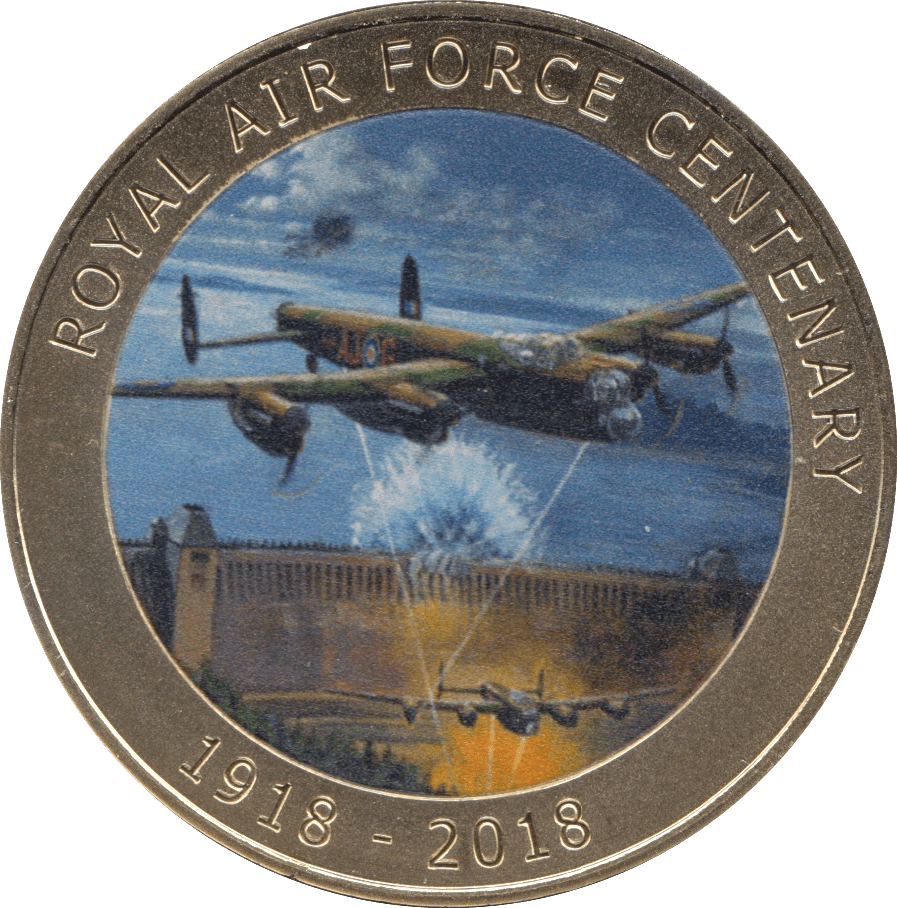 2018 ONE CROWN PROOF - LIKE ROYAL AIR FORCE CENTENARY 1918 - 2018 5 - WORLD COINS - Cambridgeshire Coins