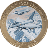 2018 ONE CROWN PROOF - LIKE ROYAL AIR FORCE CENTENARY 1918 - 2018 - WORLD COINS - Cambridgeshire Coins