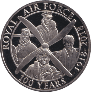 2018 ONE CROWN ROYAL AIR FORCE F76 - Crown - Cambridgeshire Coins