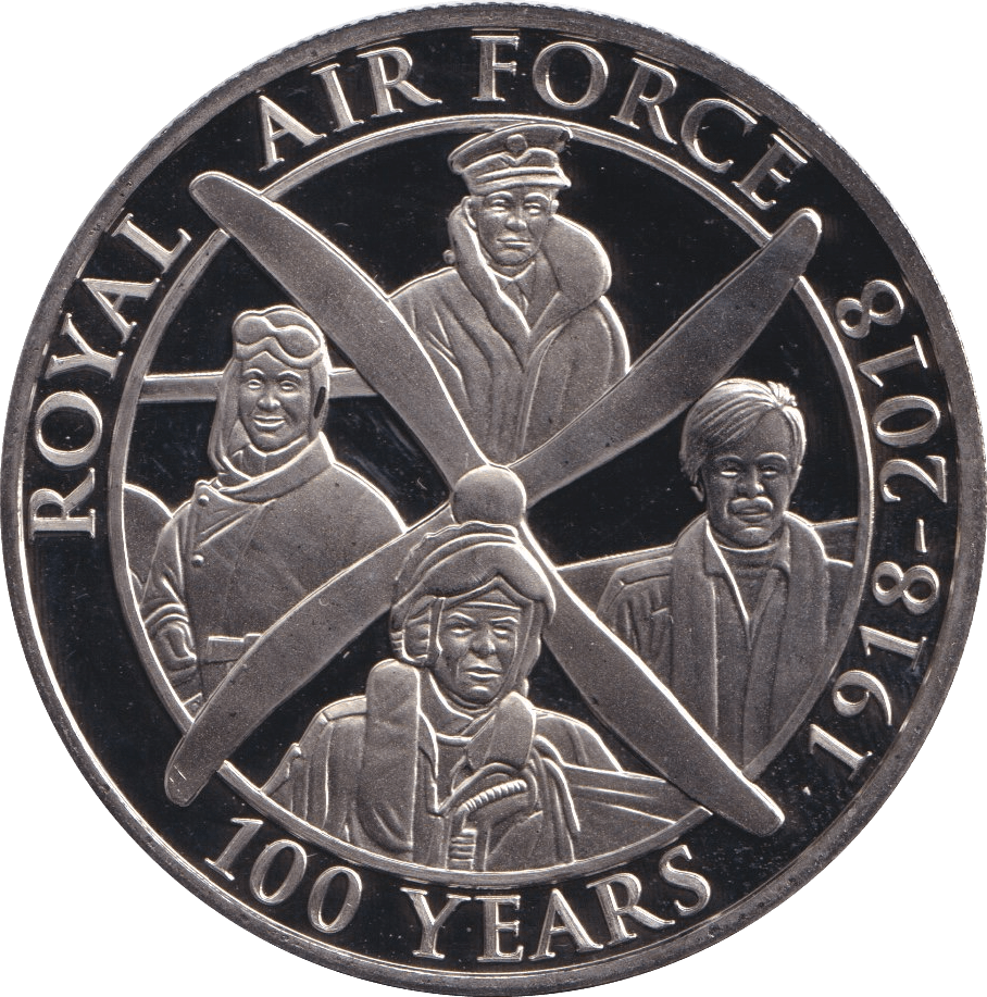 2018 ONE CROWN ROYAL AIR FORCE F76 - Crown - Cambridgeshire Coins