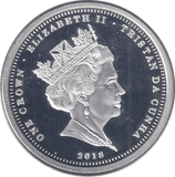 2018 ONE CROWN TRISTAN DA CUNHA - WORLD COINS - Cambridgeshire Coins