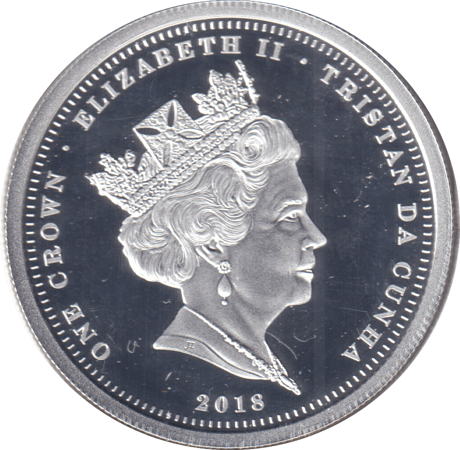2018 ONE CROWN TRISTAN DA CUNHA - WORLD COINS - Cambridgeshire Coins