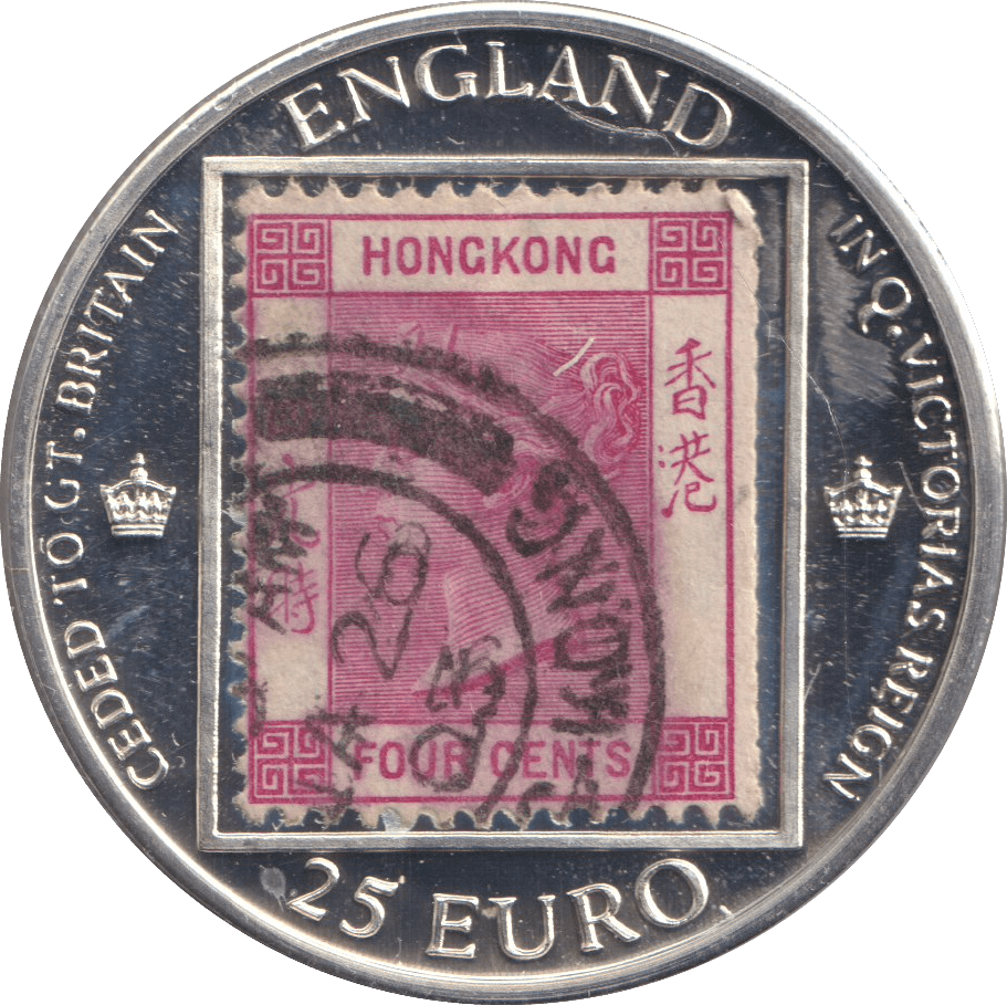 2018 ONE DOLLAR SILVER PROOF ENGLAND 25 EURO - SILVER WORLD COINS - Cambridgeshire Coins