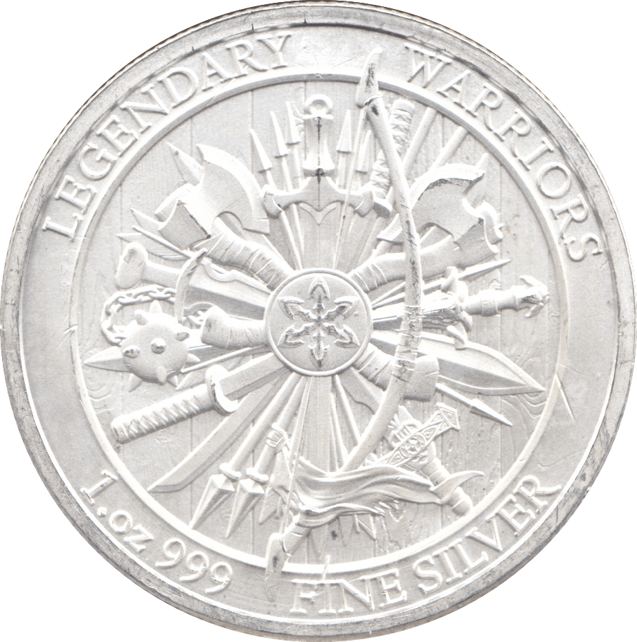 2018 ONE TROY OUNCE 999.0 SILVER PROOF JOAN OF ARC BULLION - SILVER 1 oz COINS - Cambridgeshire Coins