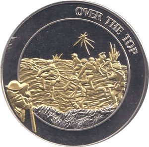 2018 OVER THE TOP MEDALLION - MEDALS & MEDALLIONS - Cambridgeshire Coins